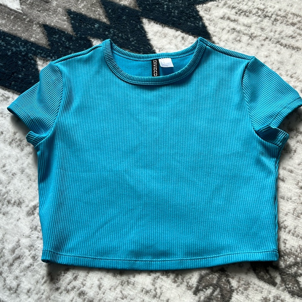 Ribbed baby tee